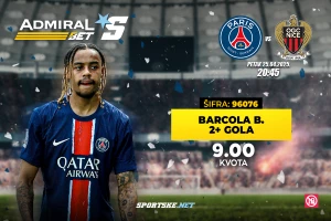 AdmiralBet i Sportske specijal - Barkolina čudesna noć u Parizu